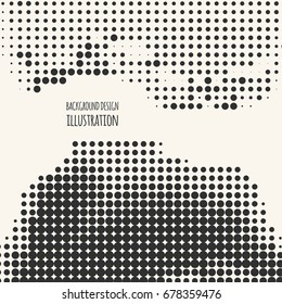 abstract grunge halftone dot texture