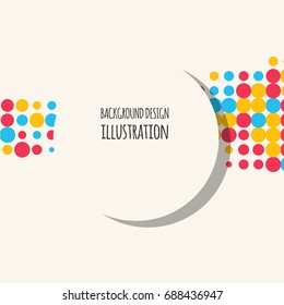 Abstract grunge halftone dot texture. Color background.Vector illustration.