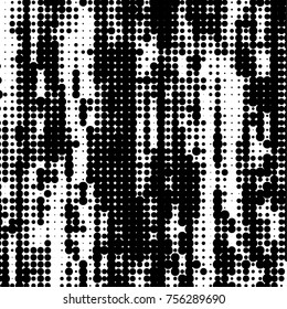 Abstract grunge halftone dot texture 
background. Modern dotted template vector illustration for design, covers, web sites. Futuristic pattern with dots
