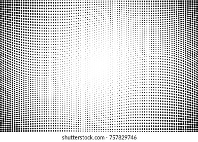 Abstract grunge halftone dots pattern texture background. Modern dotted template vector illustration for design, covers, web sites, banners.
