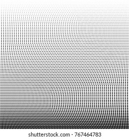 Abstract grunge halftone dots pattern texture background. Modern dotted template vector illustration for web design, covers, web sites, banners
