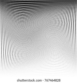 Abstract grunge halftone dots pattern texture background. Modern dotted template vector illustration for web design, covers, web sites, banners
