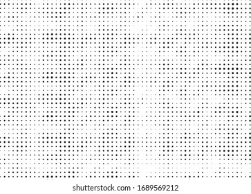 Abstract grunge halftone dots texture background. Modern dotted template vector illustration for design, covers, web sites, banners. Retro background, pop art style.