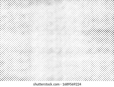 Abstract grunge halftone dots texture background. Modern dotted template vector illustration for design, covers, web sites, banners. Retro background, pop art style.