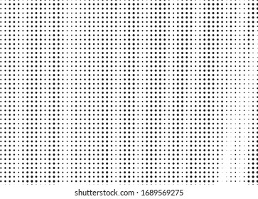 Abstract grunge halftone dots texture background. Modern dotted template vector illustration for design, covers, web sites, banners. Retro background, pop art style.