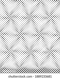Borde abstracto de fondo de textura de puntos de medio tono de grano. Moderna ilustración vectorial de plantilla de puntos para diseño, portadas, sitios web, banners. Fondo retro, estilo de arte pop.