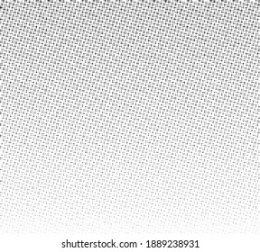 Abstract grunge halftone dots texture background. Modern dotted template vector illustration for design, covers, web sites, banners. Retro background, pop art style.