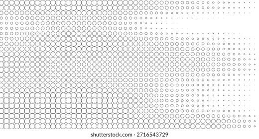 Fondo Abstractas de textura de puntos de semitono grunge. Ilustración vectorial de Plantilla punteada moderna para el diseño, cubiertas, Sitios web, Anuncios. Fondo retro, estilo pop art.