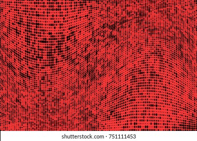 Abstract grunge halftone dots texture background. Modern dotted template vector illustration for design, covers, web sites, banners. Pop art creative concept