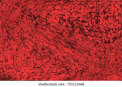Abstract grunge halftone dots texture background. Modern dotted template vector illustration for design, covers, web sites, banners. Pop art creative concept