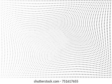 Abstract grunge halftone dots texture back-ground. Modern dotted template vector illustration for design, covers, web sites, banners. 