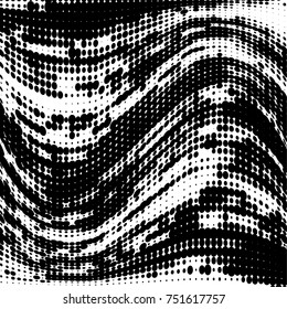 Abstract grunge halftone dots texture back-ground. Modern dotted template vector illustration for design, covers, web sites, banners. 