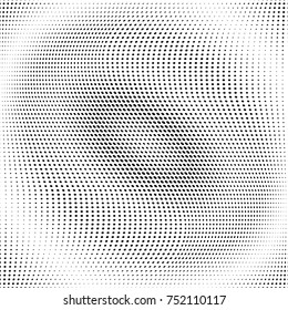 Abstract grunge halftone dots texture back-ground. Modern dotted template vector illustration for design, covers, web sites, banners