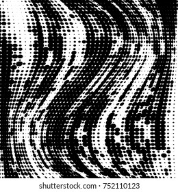 Abstract grunge halftone dots texture back-ground. Modern dotted template vector illustration for design, covers, web sites, banners