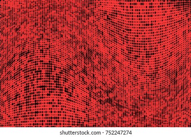 Abstract grunge halftone dots texture back-ground. Modern dotted template vector illustration for design, covers, web sites, banners. 