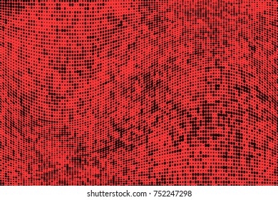 Abstract grunge halftone dots texture back-ground. Modern dotted template vector illustration for design, covers, web sites, banners. 