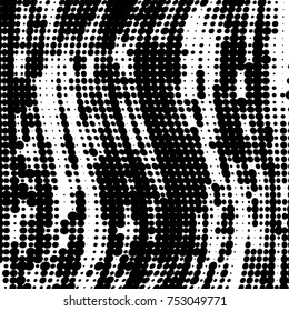 Abstract grunge halftone dots texture back-ground. Modern dotted template vector illustration for design, covers, web sites, banners