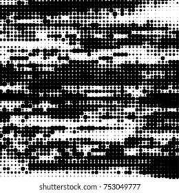 Abstract grunge halftone dots texture back-ground. Modern dotted template vector illustration for design, covers, web sites, banners