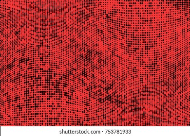 Abstract grunge halftone dots texture back-ground. Modern dotted template vector illustration for design, covers, web sites, banners