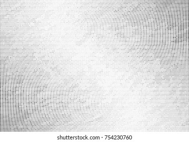 Abstract grunge halftone dots texture background. Modern dotted template vector illustration for design, covers, web sites, banners. Monochrome dot pattern