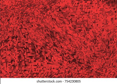 Abstract grunge halftone dots texture background. Modern dotted template vector illustration for design, covers, web sites, banners. Monochrome dot pattern