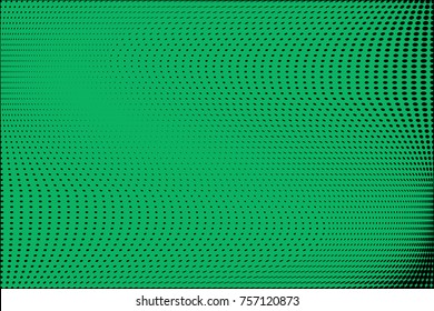 Abstract grunge halftone dots texture 
background. Modern dotted template vector illustration for design, covers, web sites, banners.Green monochrome dot pattern
