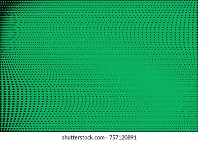 Abstract grunge halftone dots texture 
background. Modern dotted template vector illustration for design, covers, web sites, banners.Green monochrome dot pattern
