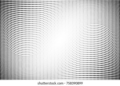 Abstract grunge halftone dots texture background. Modern dotted template vector illustration for design, covers, web sites, banners