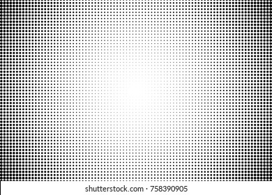 Abstract grunge halftone dots texture background. Modern dotted template vector illustration for design, covers, web sites, banners