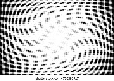 Abstract grunge halftone dots texture background. Modern dotted template vector illustration for design, covers, web sites, banners