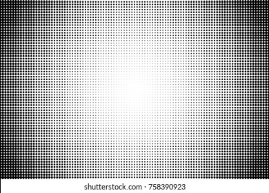 Abstract grunge halftone dots texture background. Modern dotted template vector illustration for design, covers, web sites, banners