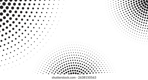 Abstract grunge halftone gradient background. Faded grit noise texture. White and black sand wallpaper modern simple