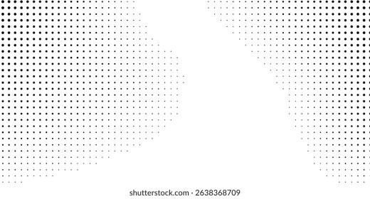 Abstract grunge halftone gradient background. Faded grit noise texture. White and black sand wallpaper. Retro pixelated backdrop simple abstract modern