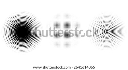 Abstract grunge halftone grid dots circles background design vector