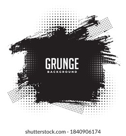 abstract grunge halftone splatter texture background design