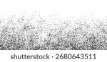 Abstract grunge halftone texture in black and white gradient, perfect for backgrounds, posters, overlays, and modern graphic design projects.