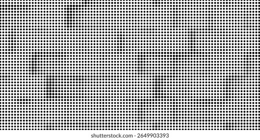 Abstractas textura semitono grunge. Patrón de puntos de Vector monocromo caótico.

