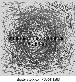 Abstract grunge hand drawn pattern (background, texture)
