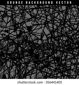 Abstract grunge hand drawn pattern (background, texture)