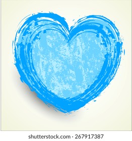 Abstract Grunge Heart