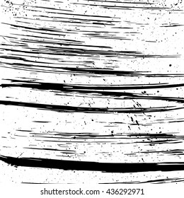Abstract grunge ink background on white background vector illustration