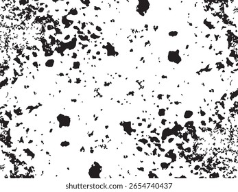 Abstract Grunge Ink Splatter Texture