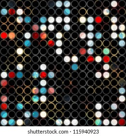 abstract grunge light circle seamless