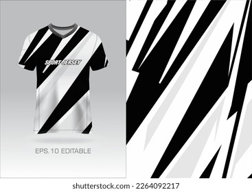 abstract grunge line sport jersey t-shirt design