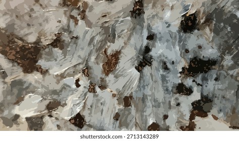 Abstract grunge marble texture with brown and grey patterns. Textured wall surface design for wallpaper and packaging. 
