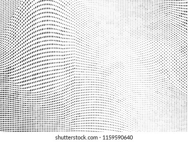 Abstract grunge monochrome halftone pattern. Design template vector illustration with dots. Modern dotted background for web sites, sticker labels,postcards,banners, corporate identity, cover design