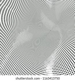 Abstract grunge monochrome halftone pattern. Design template vector illustration with dots. Modern dotted background for web sites, sticker labels,postcards,banners, corporate identity, cover design