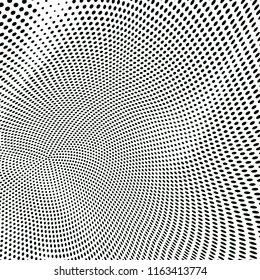 Abstract grunge monochrome halftone pattern. Design template vector illustration with dots. Modern dotted background for web sites, sticker labels,postcards,banners, corporate identity, cover design