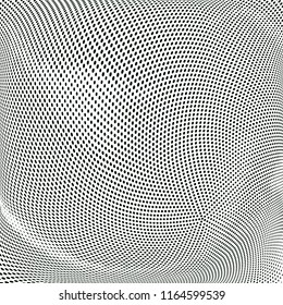Abstract grunge monochrome halftone pattern. Design template vector illustration with dots. Modern dotted background for web sites, sticker labels,postcards,banners, corporate identity, cover design