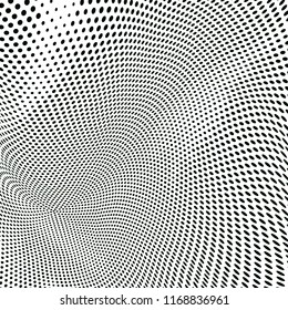 Abstract grunge monochrome halftone pattern. Design template vector illustration with dots. Modern dotted background for web sites, sticker labels,postcards,banners, corporate identity, cover design